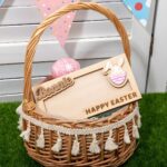 Personalized Easter Bunny Money Holder – Wooden Basket Stuffer & Decor For Kids, Teens & Family - Image 3