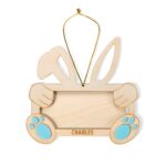 Personalized Easter Bunny Money Holder – Wooden Basket Stuffer & Decor For Kids, Teens & Family - Image 8