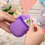 Personalized Easter Bunny Coin Wallet – Multicolor Cartoon Keychain Purse For Kids, Grandkids & Easter Gifts - Image 5