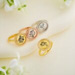 Embrace Family Blooms – Custom Birth Flower Ring – A Cherished Keepsake for Mom and Grandmom - Image 4