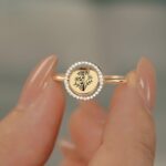 Embrace Family Blooms – Custom Birth Flower Ring – A Cherished Keepsake for Mom and Grandmom - Image 8