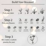 Embrace Family Blooms – Custom Birth Flower Ring – A Cherished Keepsake for Mom and Grandmom - Image 9