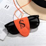 Carry Your Vision with Grace – Custom Leather Magnetic Glasses Clip – For Travel Lovers and Everyday Adventures - Image 2