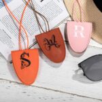 Carry Your Vision with Grace – Custom Leather Magnetic Glasses Clip – For Travel Lovers and Everyday Adventures - Image 3
