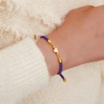 Embrace Love's Colors – Adjustable Initial Heart Charm Bracelet – For Moms, Grandmoms & Cherished Friends - Image 5