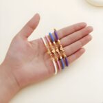 Embrace Love's Colors – Adjustable Initial Heart Charm Bracelet – For Moms, Grandmoms & Cherished Friends - Image 6