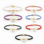 Embrace Love's Colors – Adjustable Initial Heart Charm Bracelet – For Moms, Grandmoms & Cherished Friends - Image 8