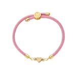 Personalized heart charm bracelet for cherished women