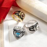 Honor Your Journey – Custom Birthstone Signet Ring – A Timeless Tribute for Graduates of 2025 - Image 2