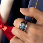 Honor Your Journey – Custom Birthstone Signet Ring – A Timeless Tribute for Graduates of 2025 - Image 4