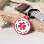 Protect Your Pet with a Personalized Medical Alert ID Tag – Custom Engraved Stainless Steel Tag for Dogs & Cats with Special Needs - Image 3