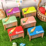 Personalized Easter Bunny Hutch – Custom Wooden Carrot Décor & Treat Holder (For Kids & Family) - Image 6
