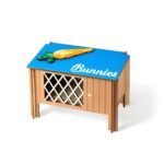 Personalized Easter Bunny Hutch for kids and family