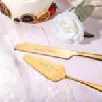 Celebrate Your Love Story – Engraved Wedding Cake Cutting Set – For Cherished Moments Together - Image 4