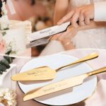 Celebrate Your Love Story – Engraved Wedding Cake Cutting Set – For Cherished Moments Together - Image 6