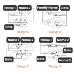 Celebrate Your Love Story – Engraved Wedding Cake Cutting Set – For Cherished Moments Together - Image 9