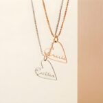 Carry Her Name Close to Heart – Custom Sterling Silver Heart Necklace – For Cherished Women & Special Moments - Image 4