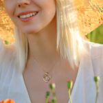 Embrace Love’s Bloom – Custom Initial Rose Heart Necklace – A Cherished Keepsake for Her Special Day - Image 6