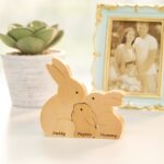 Celebrate Easter Together with a Custom Wooden Bunny Family Puzzle – A Heartwarming Keepsake for Parents and Kids - Image 7