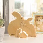Celebrate Easter Together with a Custom Wooden Bunny Family Puzzle – A Heartwarming Keepsake for Parents and Kids - Image 10