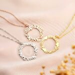 Carry Their Names Close – Vintage Circle Name Necklace – A Cherished Keepsake for Mom, Wife, or Her - Image 2