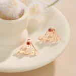 Embrace Your Story – Custom Name & Birthstone Wrap Earrings – A Cherished Treasure for Her Special Moments - Image 2