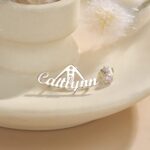 Embrace Your Story – Custom Name & Birthstone Wrap Earrings – A Cherished Treasure for Her Special Moments - Image 4