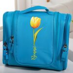 Carry Her Story – Custom Name & Birth Flower Travel Toiletry Bag – A Cherished Keepsake for Her Journeys - Image 4