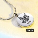 Carry Their Memory Close – Engraved Pet Ashes Urn Necklace – A Loving Tribute for Cherished Companions - Image 14