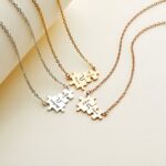 Celebrate the Unbreakable Bond – Engraved Puzzle Necklace for Autism Moms – A Heartfelt Tribute for Mother's Day & Beyond - Image 5