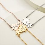 Celebrate the Unbreakable Bond – Engraved Puzzle Necklace for Autism Moms – A Heartfelt Tribute for Mother's Day & Beyond - Image 6