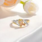 Embrace Strength and Hope – Custom Breast Cancer Ribbon Ring – For Courageous Women Facing the Journey - Image 3