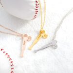 Carry Your Game Close – Custom Baseball Bat Pendant Necklace – For Her, The Baseball Enthusiast - Image 2