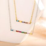 Embrace Your Family's Story – Birthstone Pendant Necklace – A Cherished Keepsake for Her - Image 2