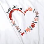 Wear Your Heart Proudly – Custom Grandma & Grandkids Name Shirt – For Cherished Nana Moments - Image 4
