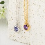 Celebrate Her Essence – Birthstone Necklace of Timeless Elegance – For Mom, Grandma, and Cherished Friends - Image 5