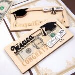 Celebrate New Beginnings – Custom Name Graduation Money Holder – A Keepsake for the Class of 2024 - Image 7