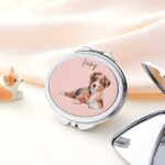 Carry Their Love Close – Custom Pet Photo Compact Mirror – For Cherished Pet Lovers On The Go - Image 4