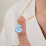 Celebrate Her Story – Colorful Bubble Letter Necklace – A Joyful Keepsake for Mom, Daughter, or Her - Image 3