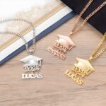 Celebrate New Beginnings – Sterling Silver Graduation Cap Necklace – For Cherished Graduates of 2024 - Image 3