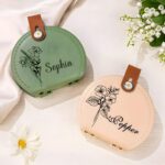 Embrace Your Crafting Spirit – Birth Flower Sewing Kit with Personalized Charm – A Thoughtful Treasure for Her - Image 3