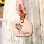 Embrace Your Crafting Spirit – Birth Flower Sewing Kit with Personalized Charm – A Thoughtful Treasure for Her - Image 4