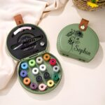 Personalized birth flower sewing kit for creative souls