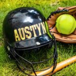 Stand Out on the Field – Custom Softball & Baseball Helmet Decal – For Young Champions - Image 2