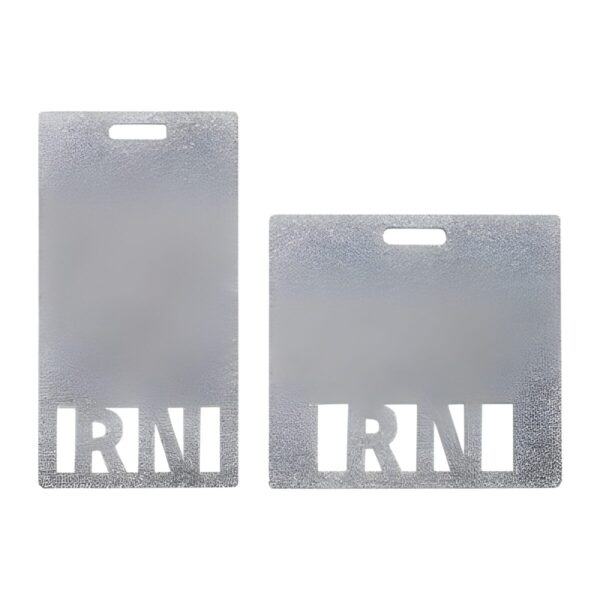 Custom glitter ID badge buddy for healthcare professionals