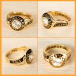 Celebrate a Milestone Moment – Custom Birthstone Graduation Ring – For the Class of 2025 and Beyond - Image 5