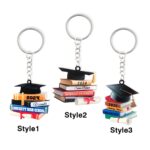 Carry Your Triumph – Custom Graduation Cap & Book Keychain – Celebrate a Scholar's Journey - Image 7