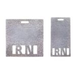 Custom glitter badge buddy for healthcare heroes