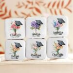 Celebrate New Beginnings – Birth Flower Graduation Jewelry Box – A Cherished Keepsake for Her Journey - Image 2