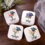 Celebrate New Beginnings – Birth Flower Graduation Jewelry Box – A Cherished Keepsake for Her Journey - Image 6